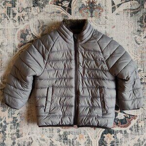 EUC baby GAP Reversible Sherpa Parka Size 3T